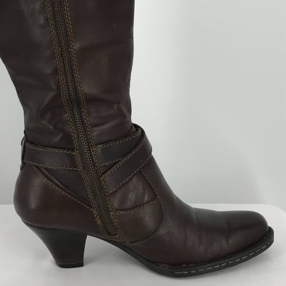 BORN HAND CRAFTED LEATHER BOOTS SIZE 8 - Picture 5 of 8